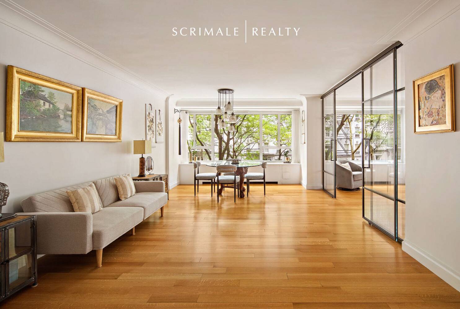 Enjoy serene treetop views and a flexible layout in this beautifully maintained convertible two bedroom, two bathroom residence located in the D Tower.