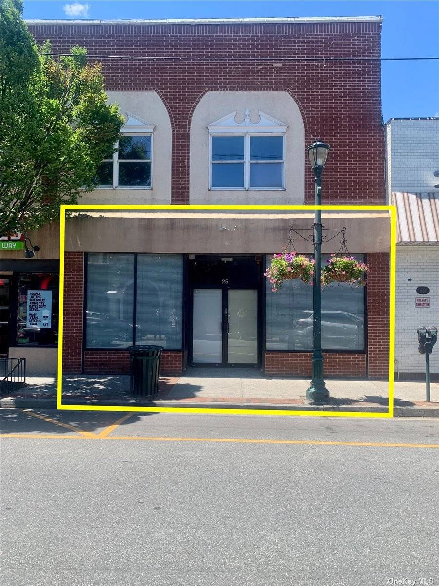 This 3, 288 square foot storefront is located between Sunrise Hwy and Merrick Rd in the heart and center of Lynbrook.