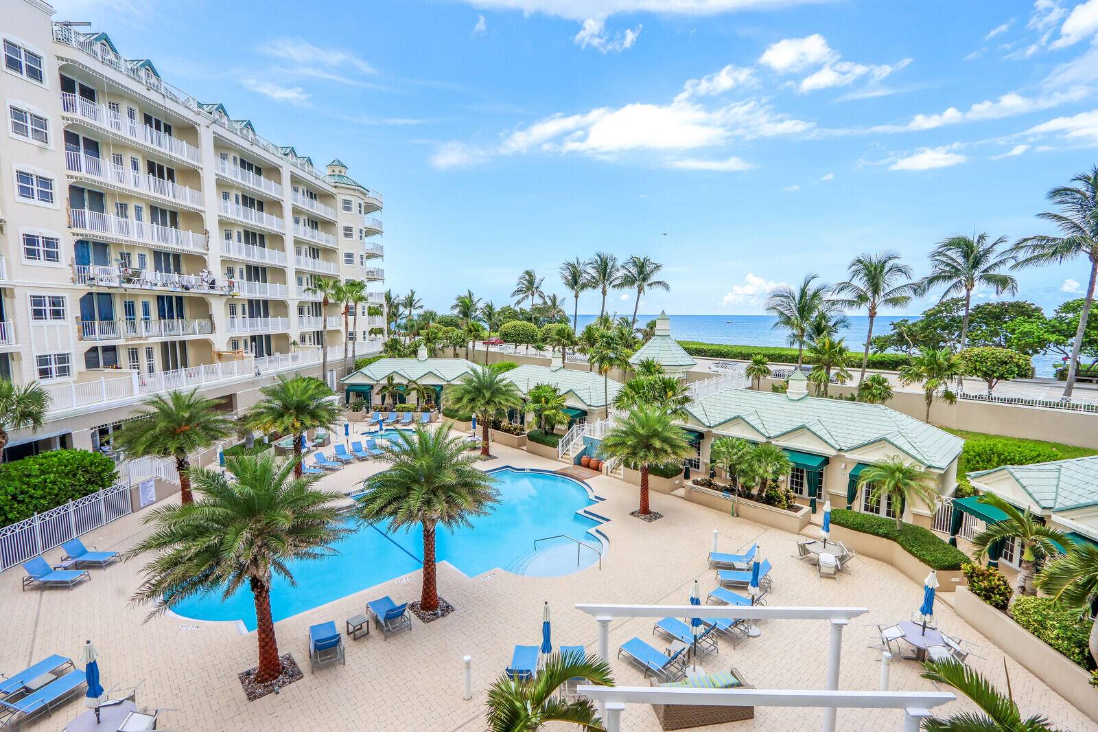 Located in oceanfront community of Jupiter Ocean Grande, this beautifully renovated condo is available to rent for the 2024 season.