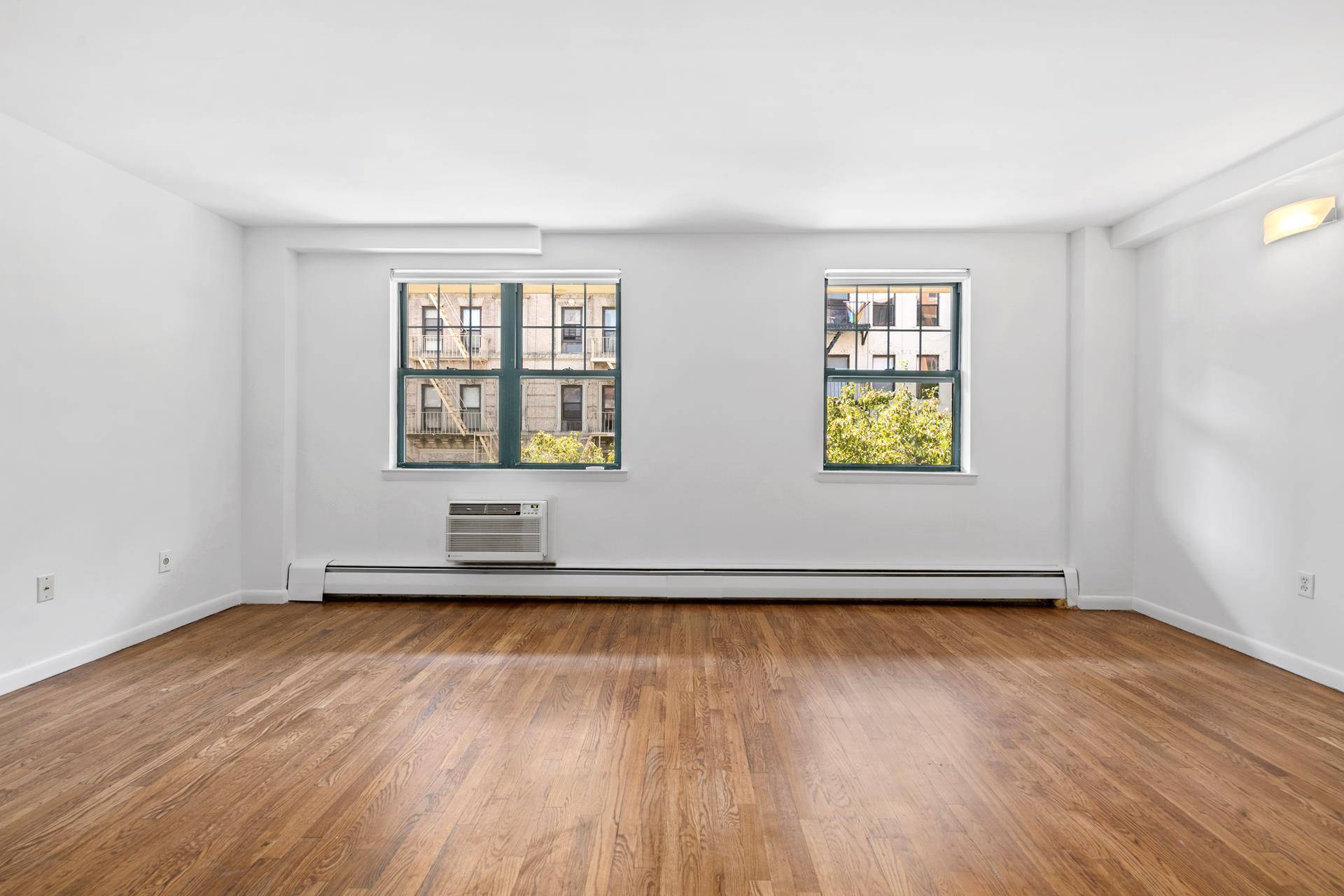 Experience the vibrancy of the East Village in this unique, newly renovated duplex condo featuring two large bedrooms and one and a half bathrooms.