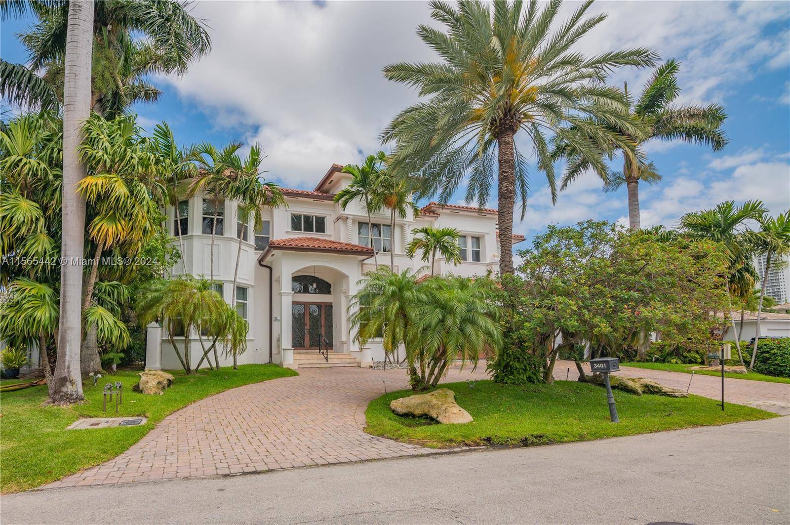 This luxurious 2 Story waterfront home was built in 2003 with many custom features.