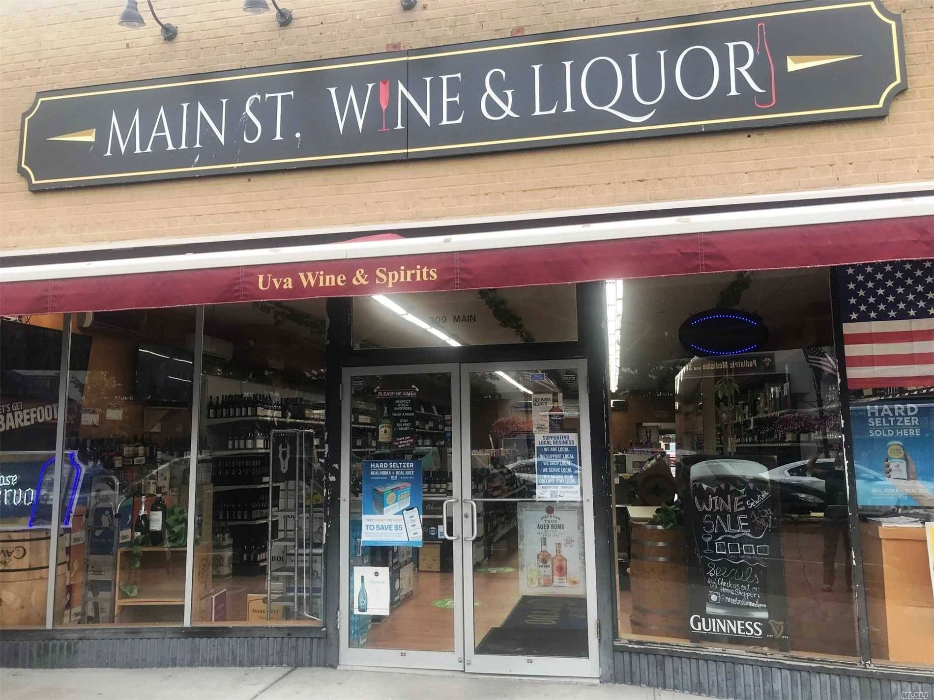 Huge price reduction Seller motivated Large and bright, established liquor store located on a well traveled street and running well.