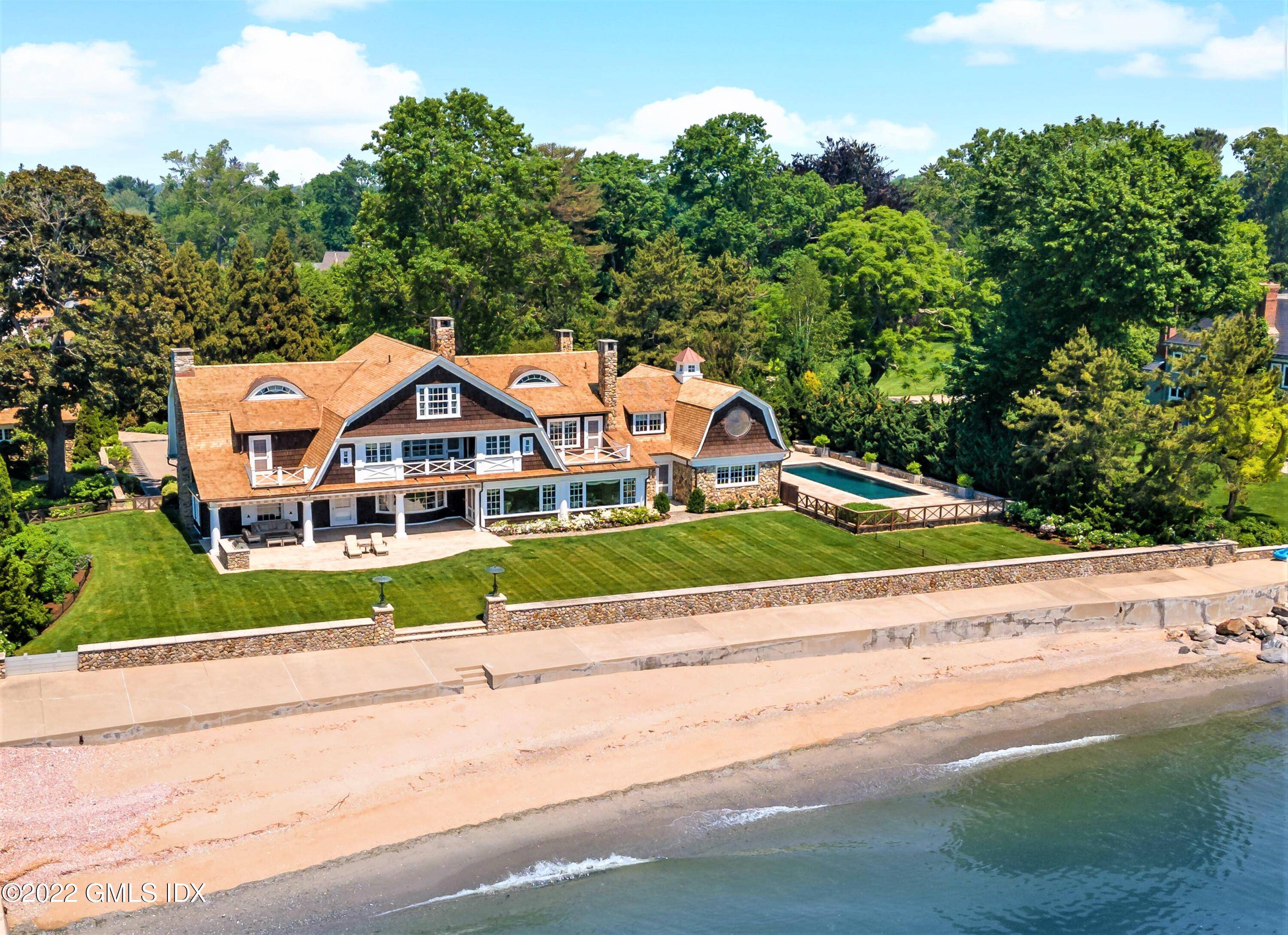 Southport With a sensational location directly on LI Sound, this spectacular 1.
