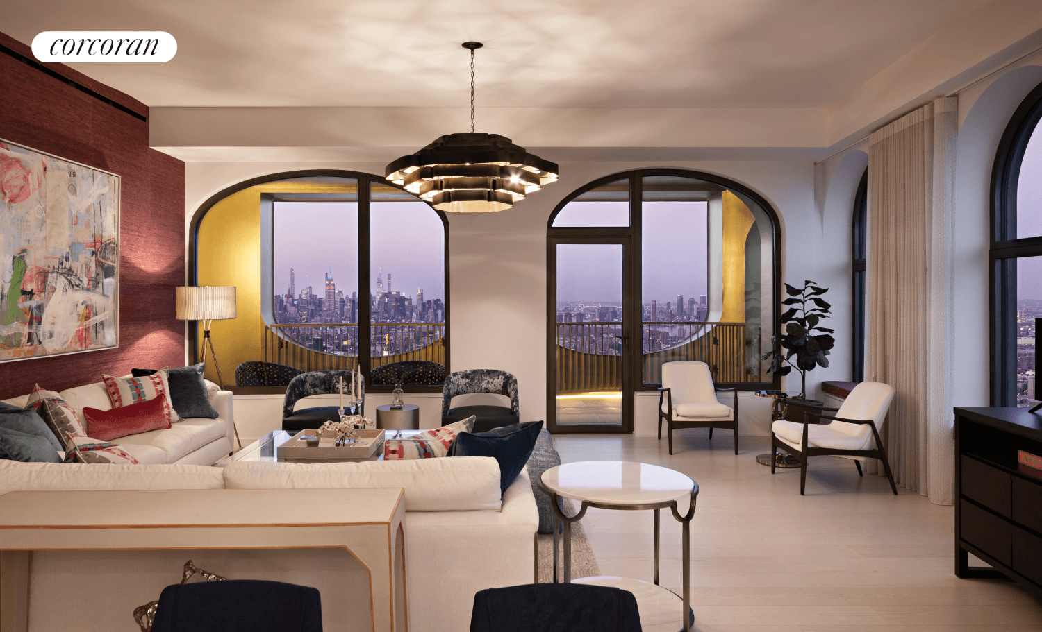 Welcome to the breathtaking and luxurious 130 William, an architectural masterpiece created by the renowned visionary architect Sir David Adjaye.