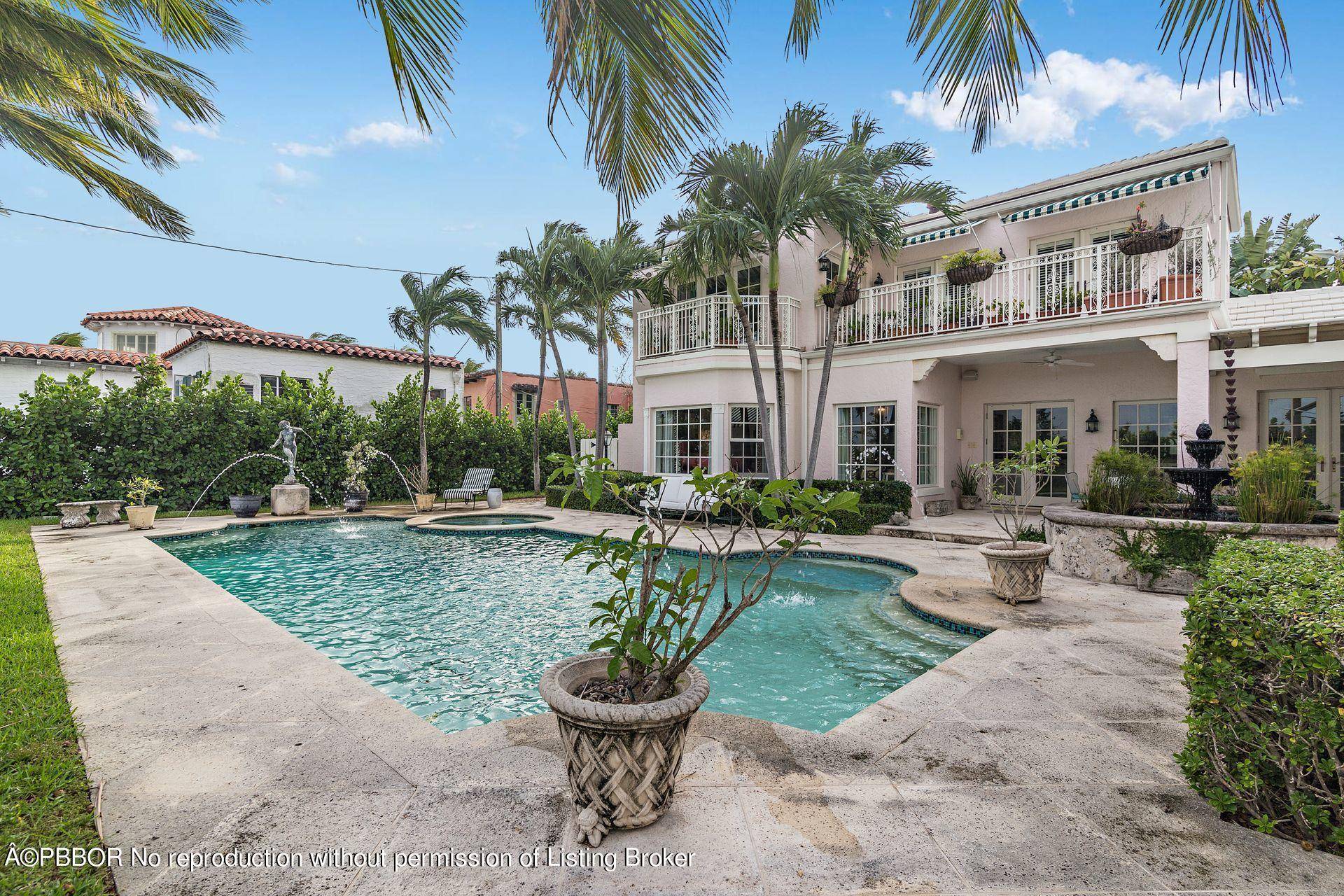 ''Palma Rosada'' Private Gated El Cid Estate This 1939 Maurice Fatio designed, secluded Hollywood Regency style estate, was completely restored and expanded in 2009.