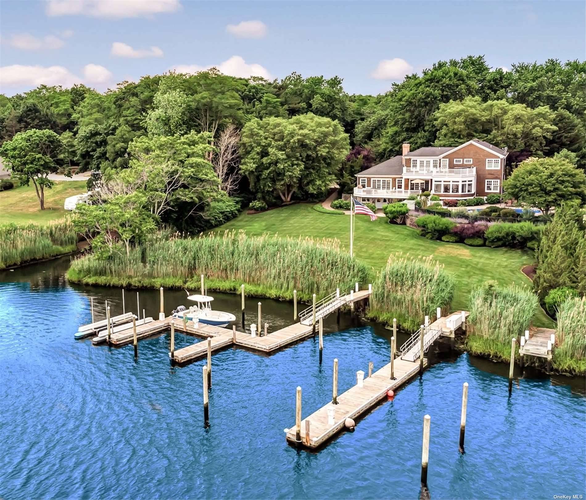 This majestic home on Meeting House Creek is an unmatched waterfront opportunity.