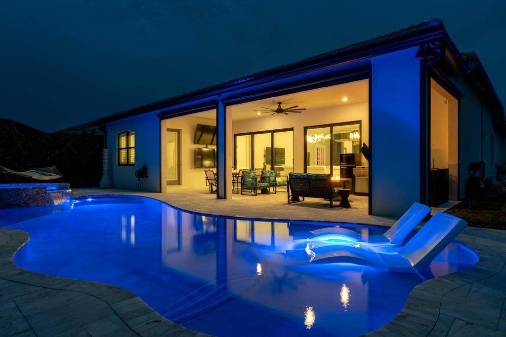 Resort style stunning seasonal rental with lux finishes throughout.