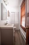Half bathroom on 1st floor.