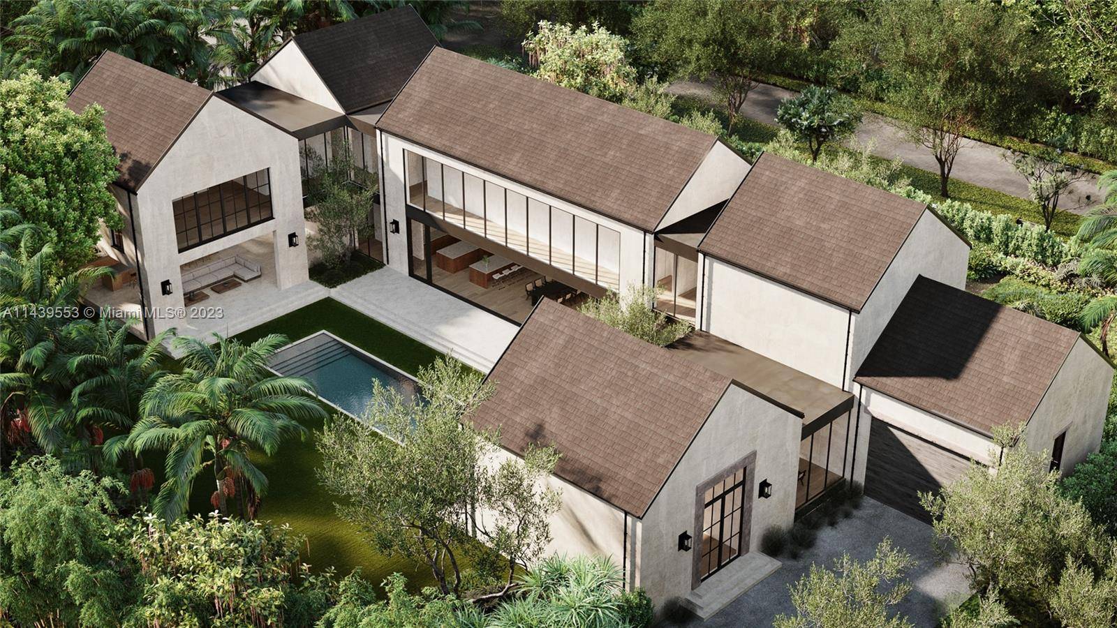 Exquisite Coral Gables residence underway.