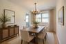 Virtually Staged Dining Room