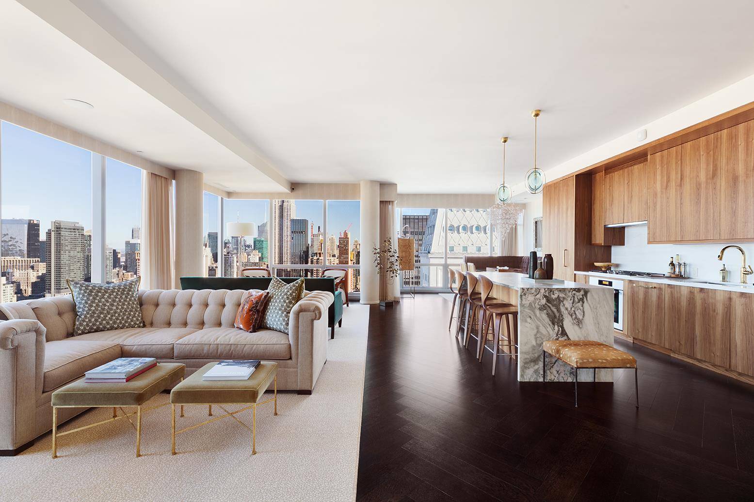 An unparalleled luxury living experience awaits you at the striking ultra modern One Madison condominium towering 60 stories over New York City.