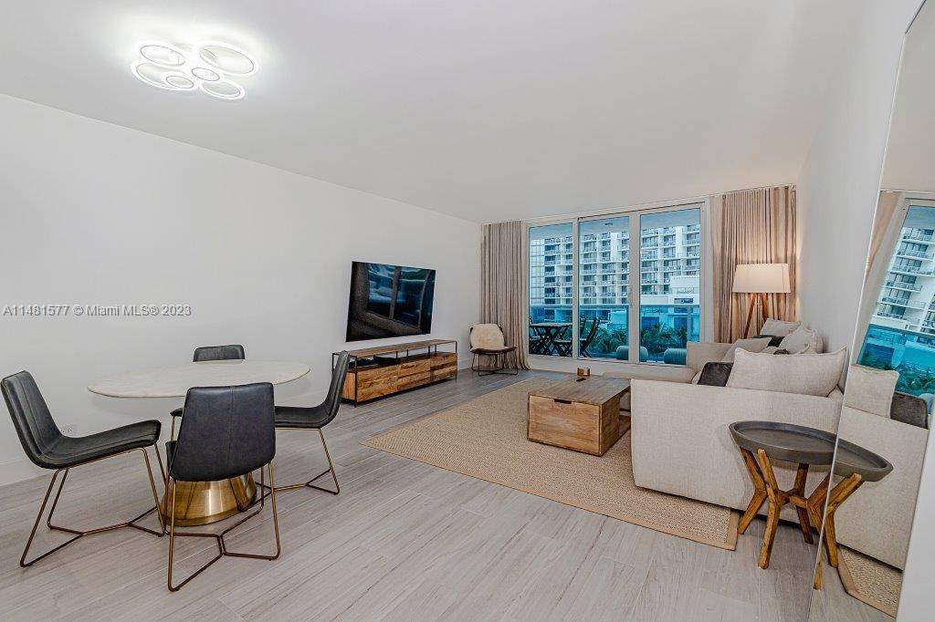 Large, beautifully 960 square foot 1 bed, 1 and a half bath in South Beach s hottest building.