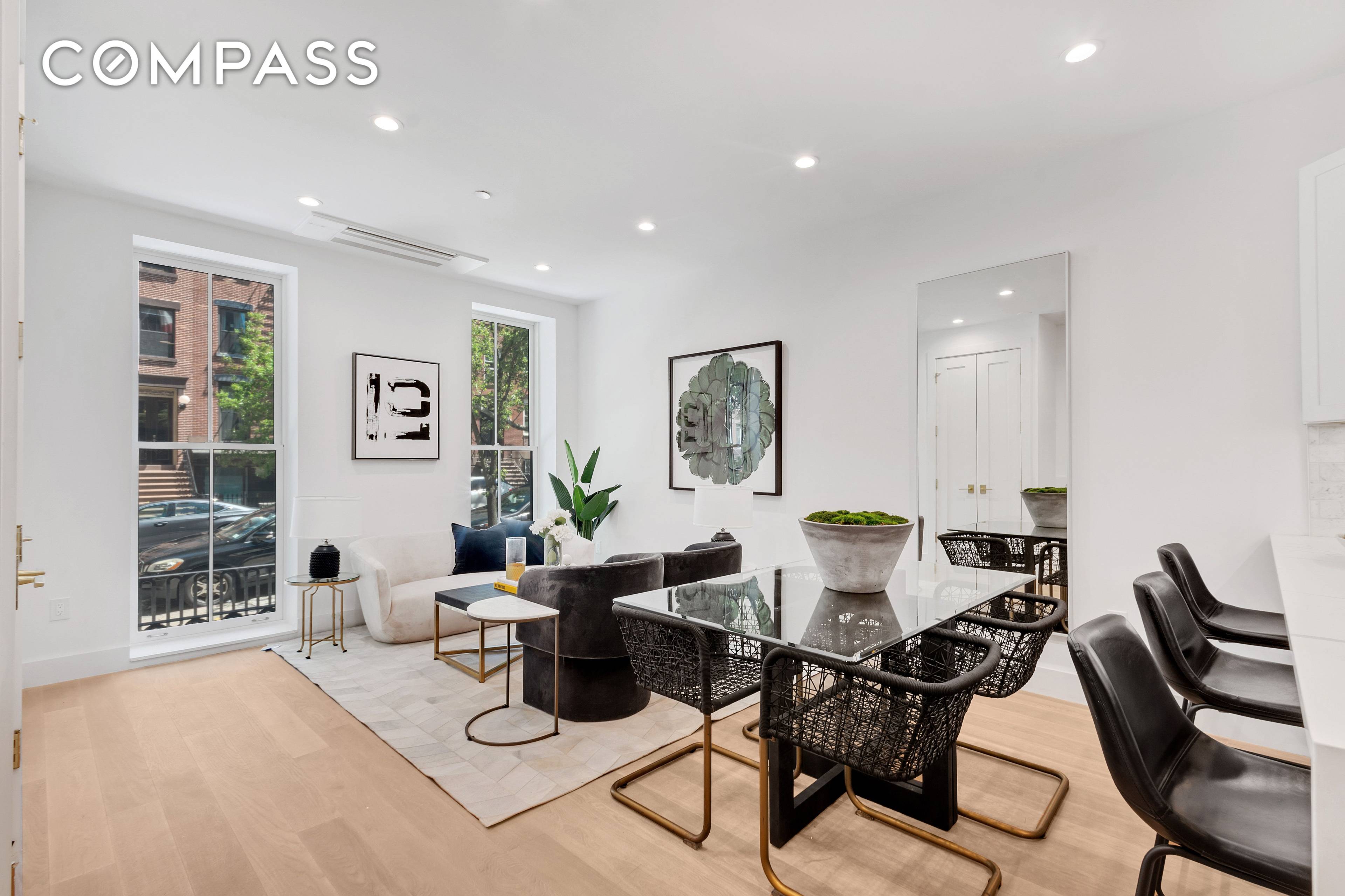 Introducing 102 Summit Street Parlor Duplex The ultimate Best of Modern Brooklyn Living is this Newly Constructed Condo Enter to an open Concept Floor plan that combines Modern, Classic understated ...