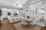 Virtually staged - breakfast nook