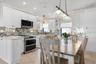 Open concept kitchen and dining