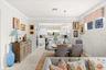 Elegant Dining Area Flowing Seamlessly into the Kitchen