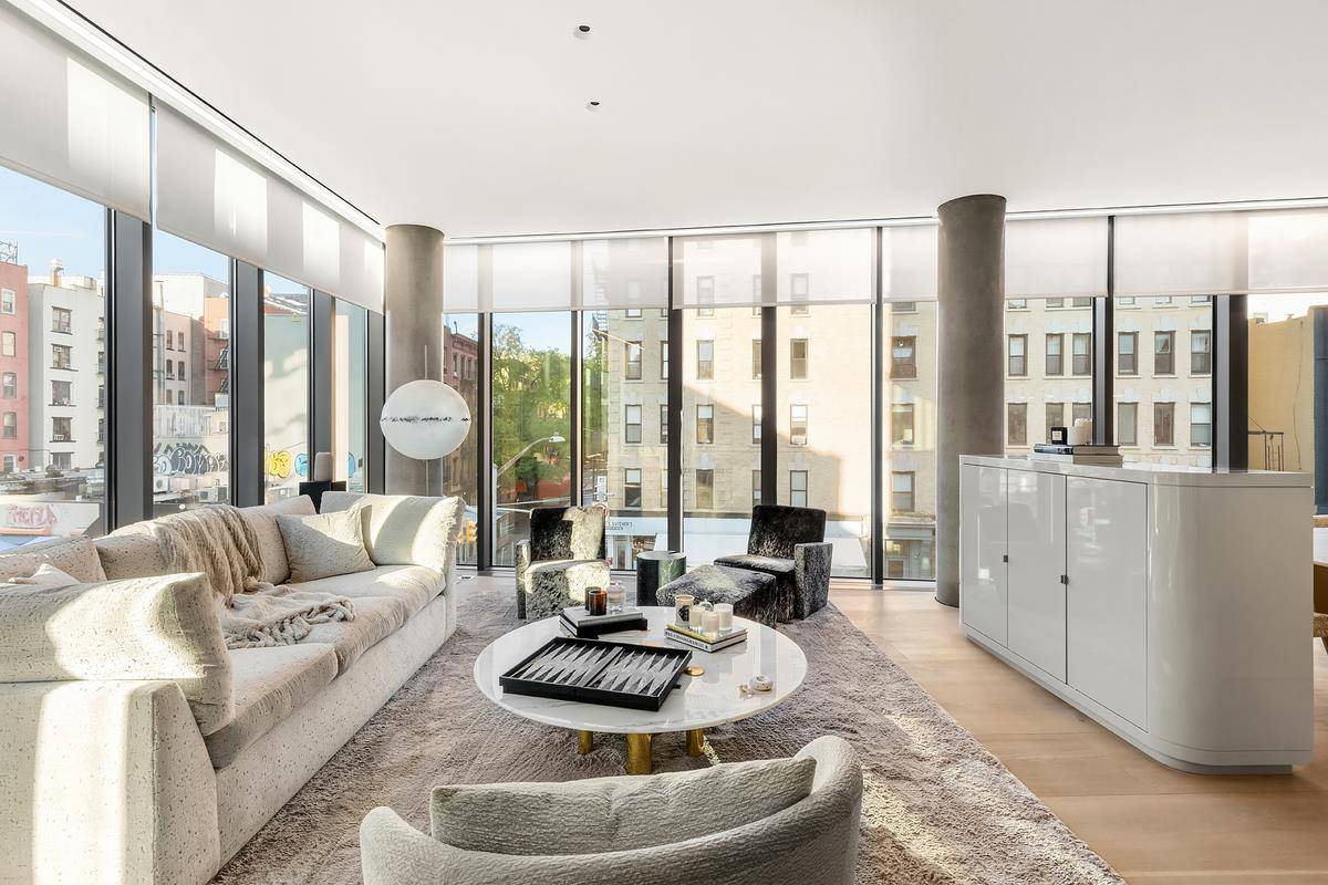 Designed as a three bedroom, this apartment underwent extensive renovation to create what is now a stunning two bedroom apartment.