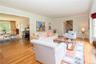 Living room-can see flow from front hall and into dining room