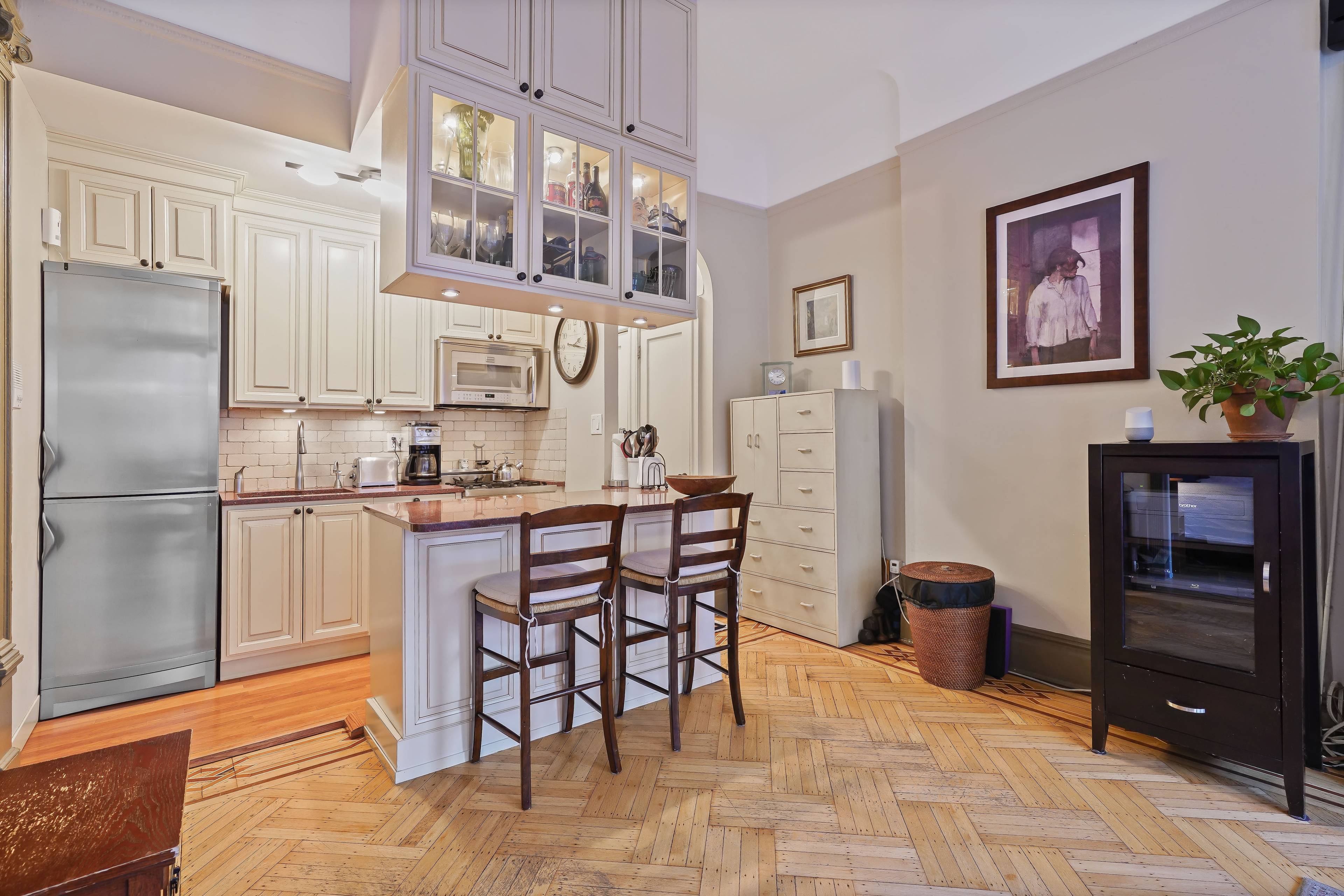 Garfield Charmer Ideally situated on a quiet, tree lined street, a stone's throw from Prospect Park, this prime one bedroom Park Slope co op is the very definition of charming.