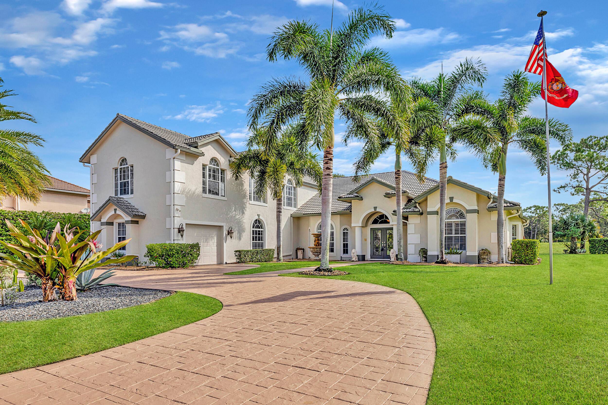 Exquisite 7 bedroom, 5 bathroom, 3 car garage residence nestled within the prestigious gated community of Meadowood.