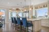 Upper level luxury gourmet kitchen