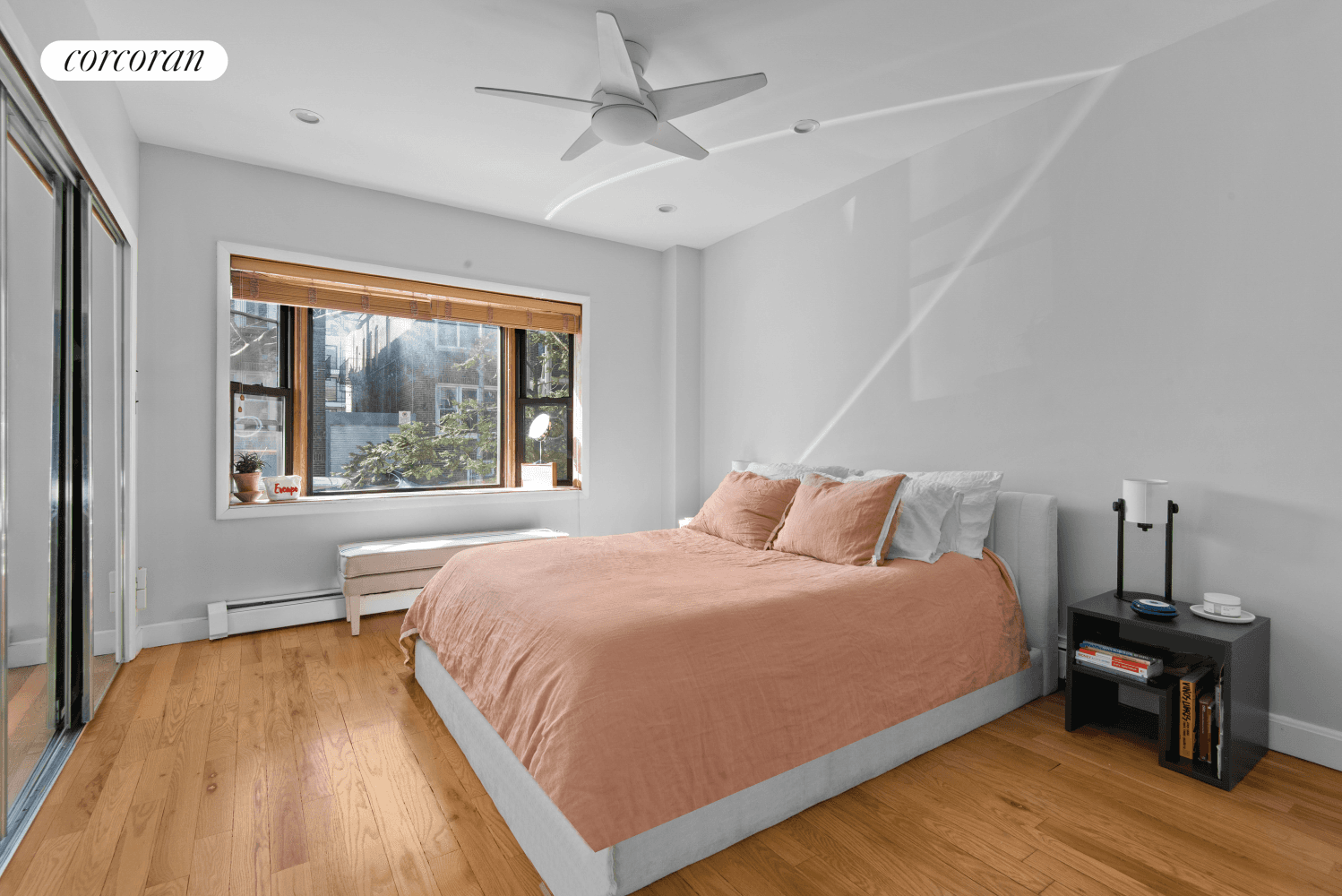 Magnificent two bedroom apartment perfectly located on a tree lined, residential street in Williamsburg with the Lorimer L train station just 2 blocks away.
