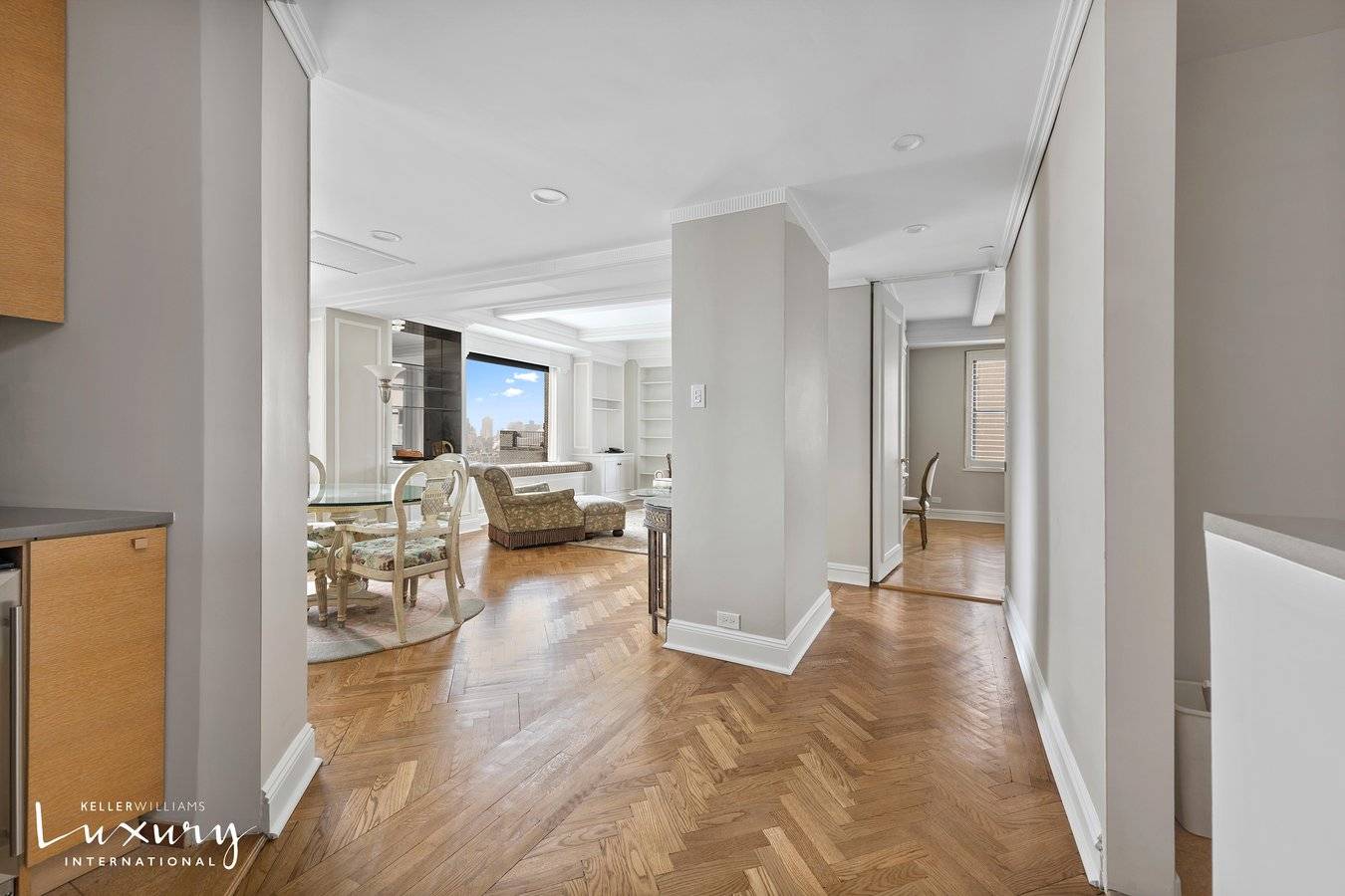 Enjoy five star hotel services when you purchase this charming one bedroom one and one half bathroom apartment in the renowned JW Marriott Essex House located on Central Park South.