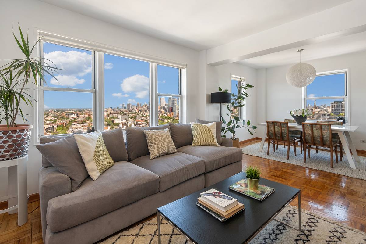 IN CONTRACT See forever from this sprawling, sun soaked Prospect Heights stunner.
