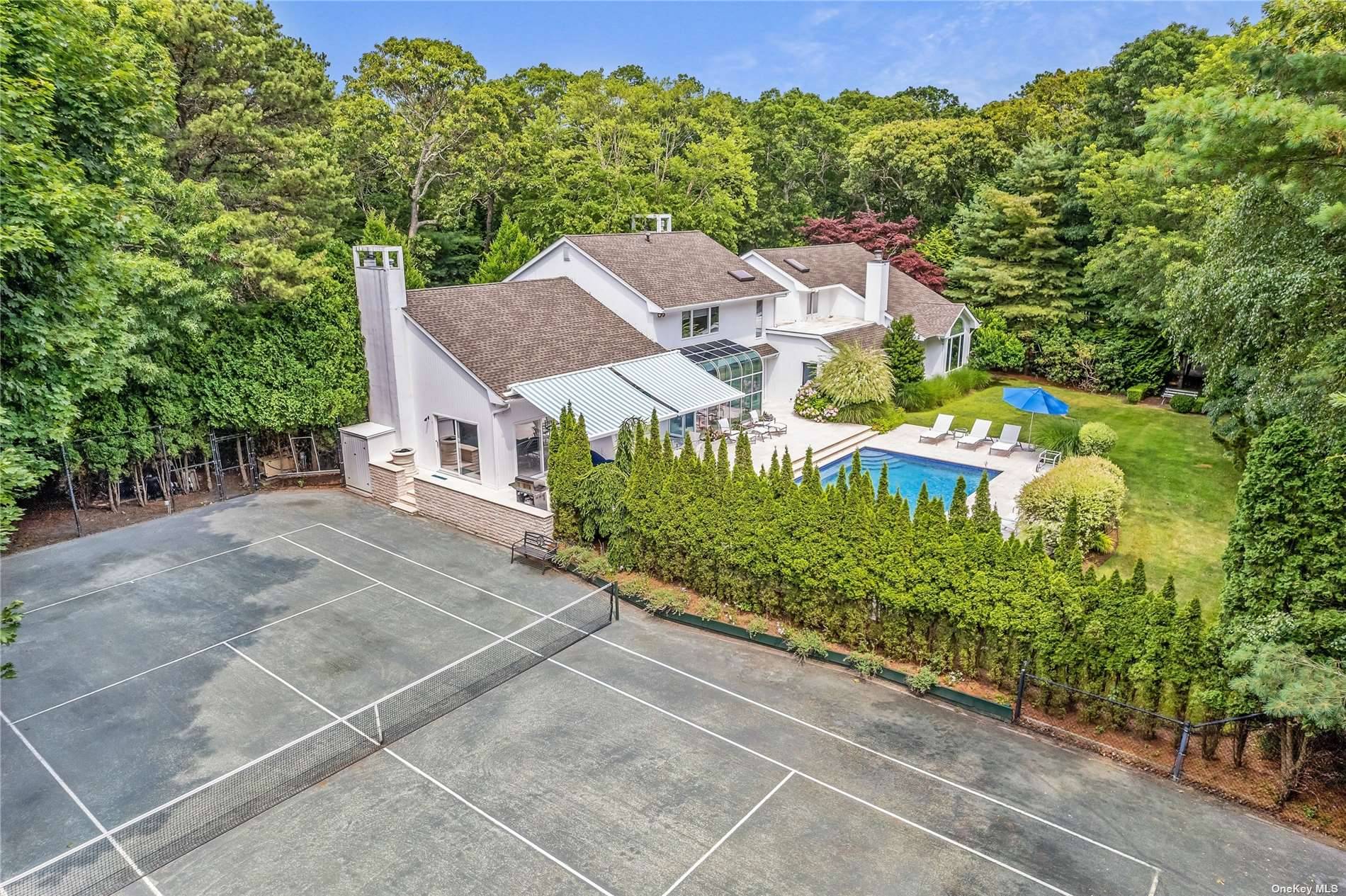 POOL AND TENNIS IN WESTHAMPTON Featuring 4 bedrooms, 5.