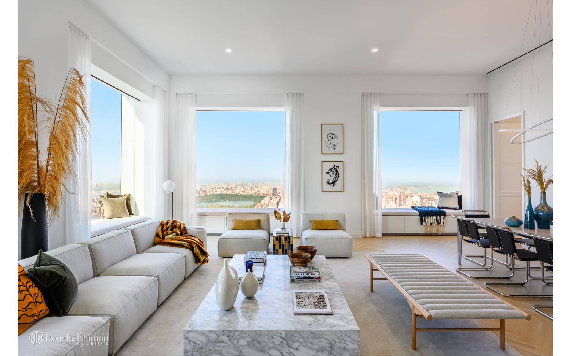 The Residence The Only B Line Available For Sale at 432 Park AvenueOccupying the entire western half of the 66th floor, this 4, 019 square foot residence at the iconic ...