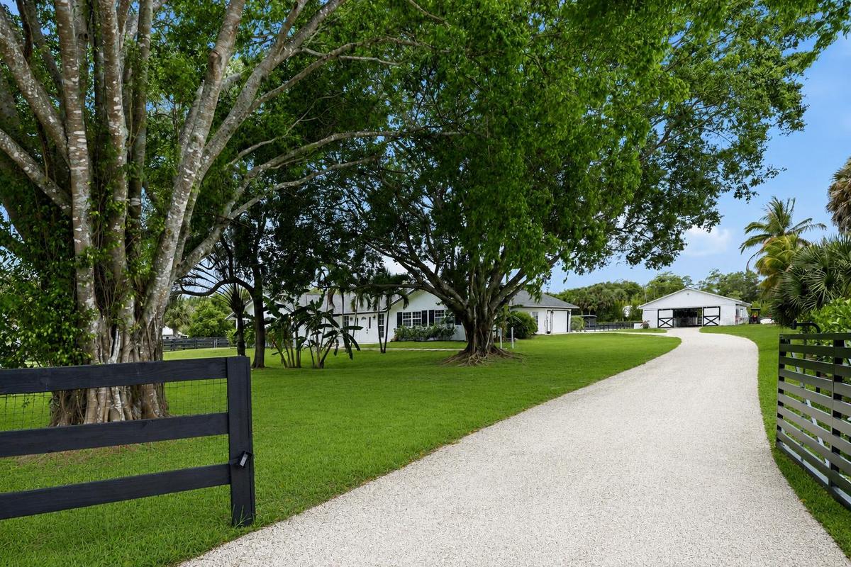 Entrance of property