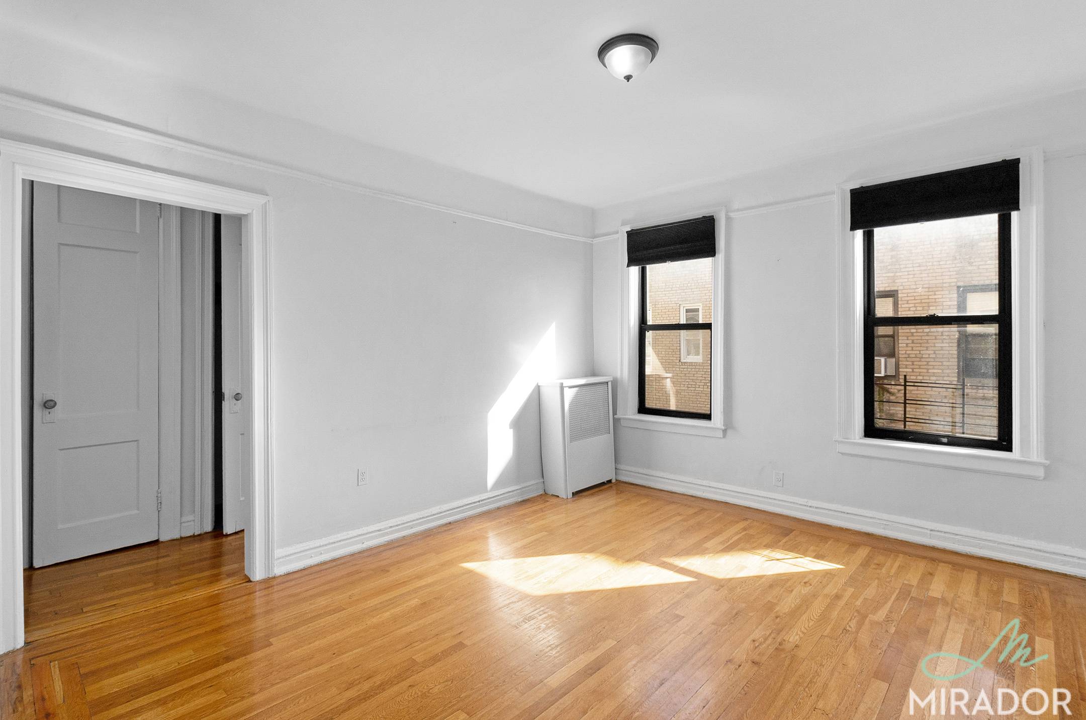 This huge two bedroom apartment is located in the Heart of Astoria near the N W and R M subway.