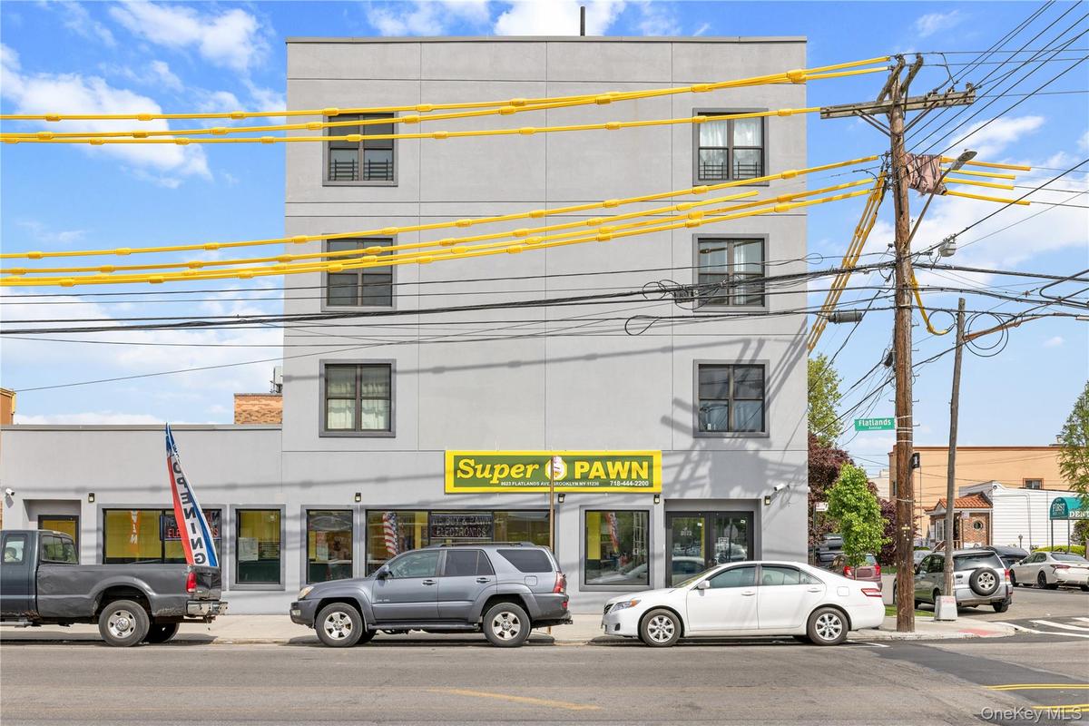 Retail frontage on Flatlands Avenue
