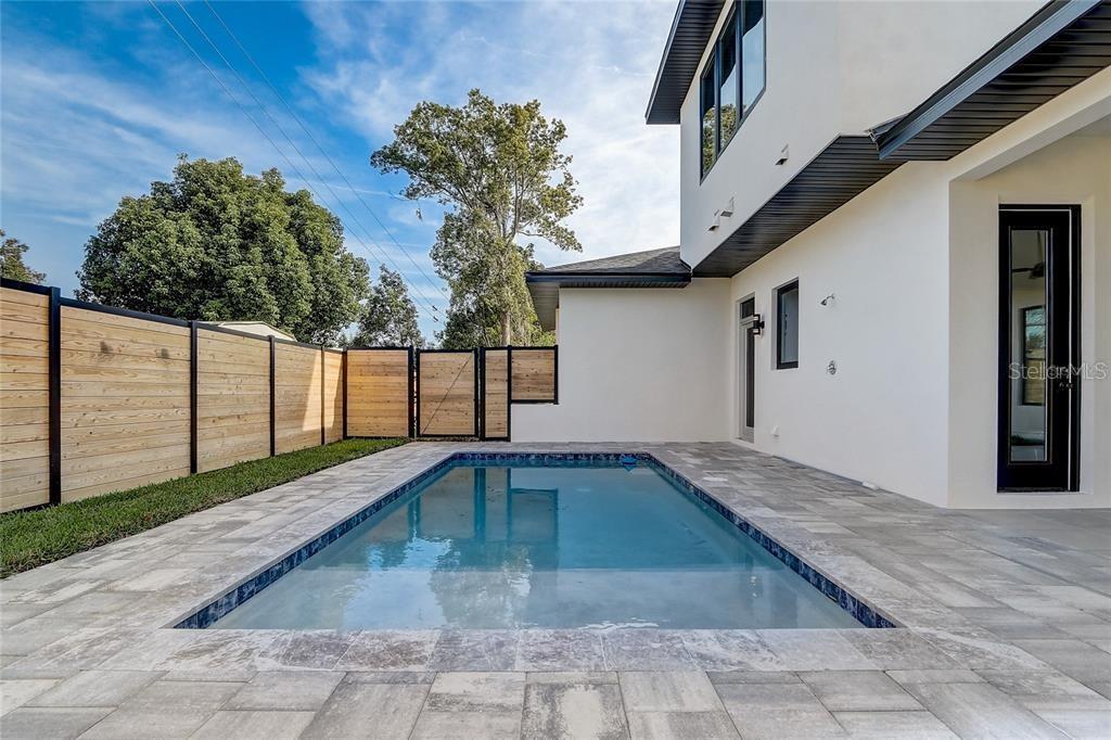 Backyard Pool Area
