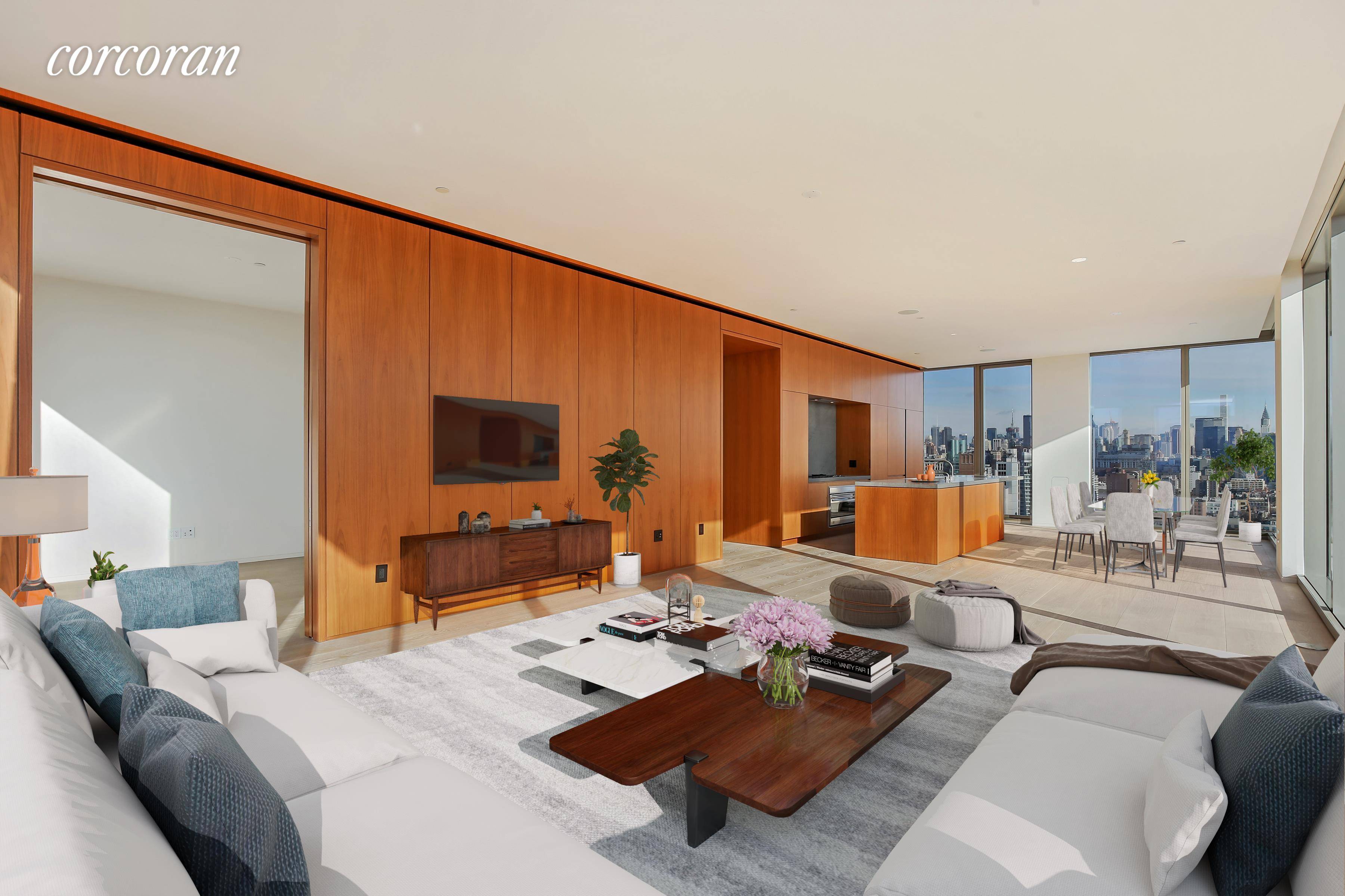 RARE RENTAL OPPORTUNITY at 215 Chrystie Street, a new condominium on Manhattan's Lower East Side.