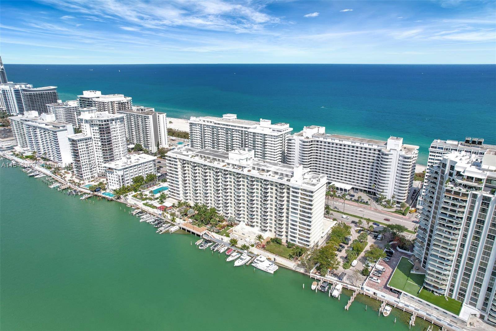 Immerse yourself in stunning water and sunsets views every day from almost any room in this 1 Bed 1 Bath Miami Beach condo.