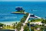 St. Pete Pier close-up aerial