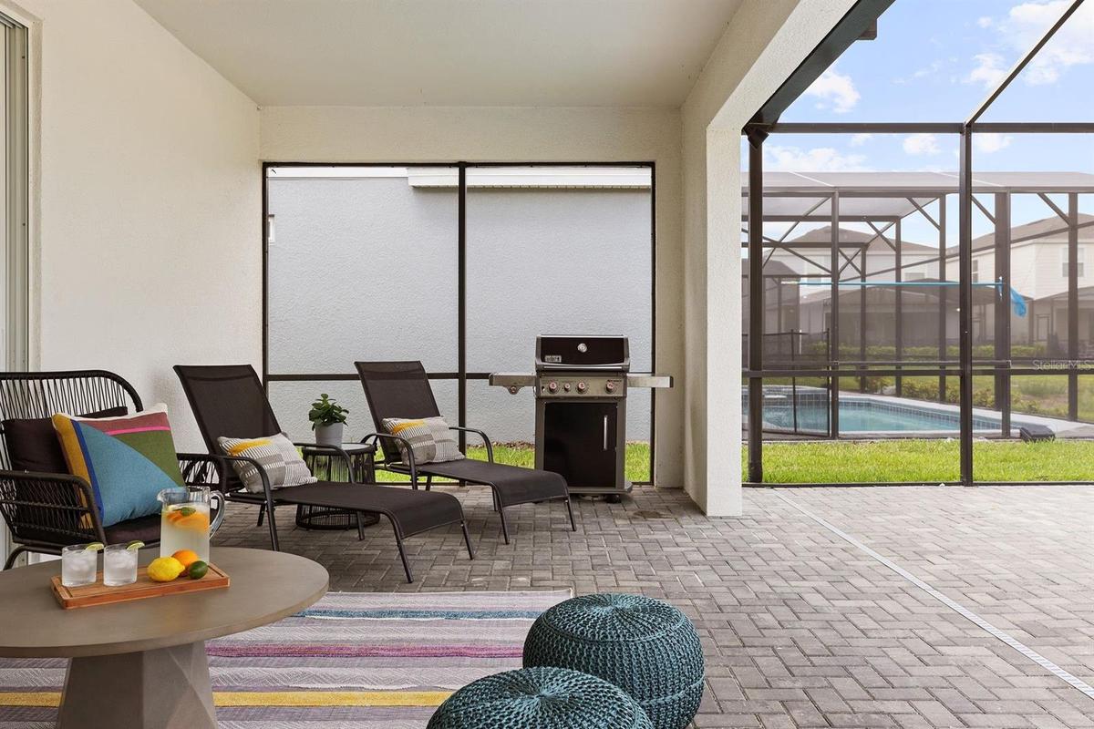 Patio and BBQ