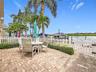Your brick paved patio is perfect for just relaxing and enjoying the boats as they go by on the Intracoastal Waterway