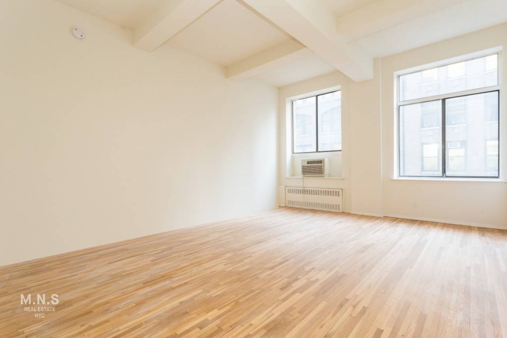 Jumbo, south facing to 31st Street loft apartment in trendy, chic NoMaD.