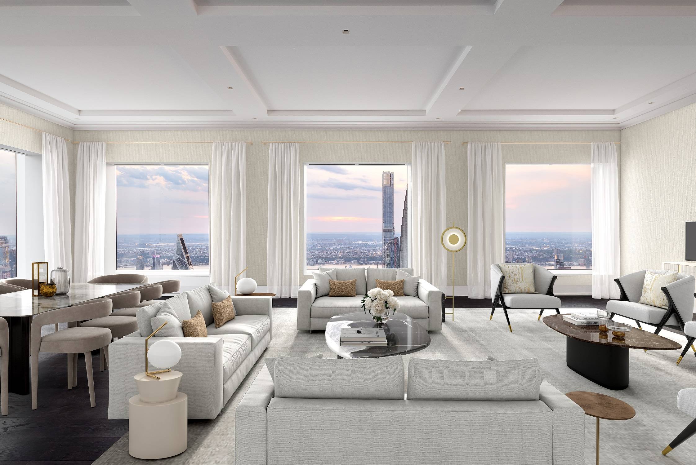 Penthouse 82 at 432 Park Avenue Impeccably Designed and Brand New Full Floor Penthouse Virtually Staged Photography Five Bedrooms Six Baths Two Powder Rooms 8, 054 sqft Penthouse 82 at ...