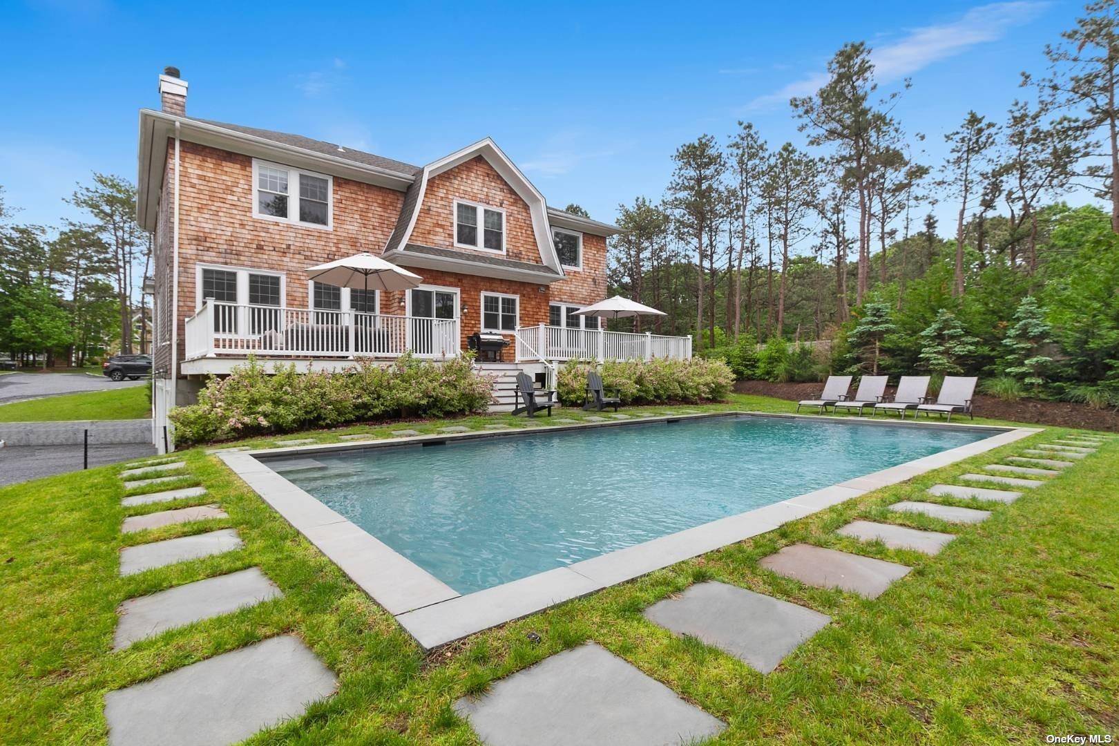 Escape this summer to the Hamptons in this fully outfitted open living five bedroom fabulous dream home.