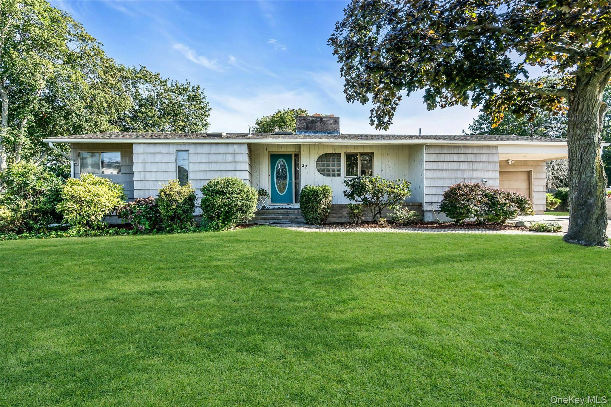 Located in Patchogue Village, this frame built ranch offers 3 bedrooms and 1.