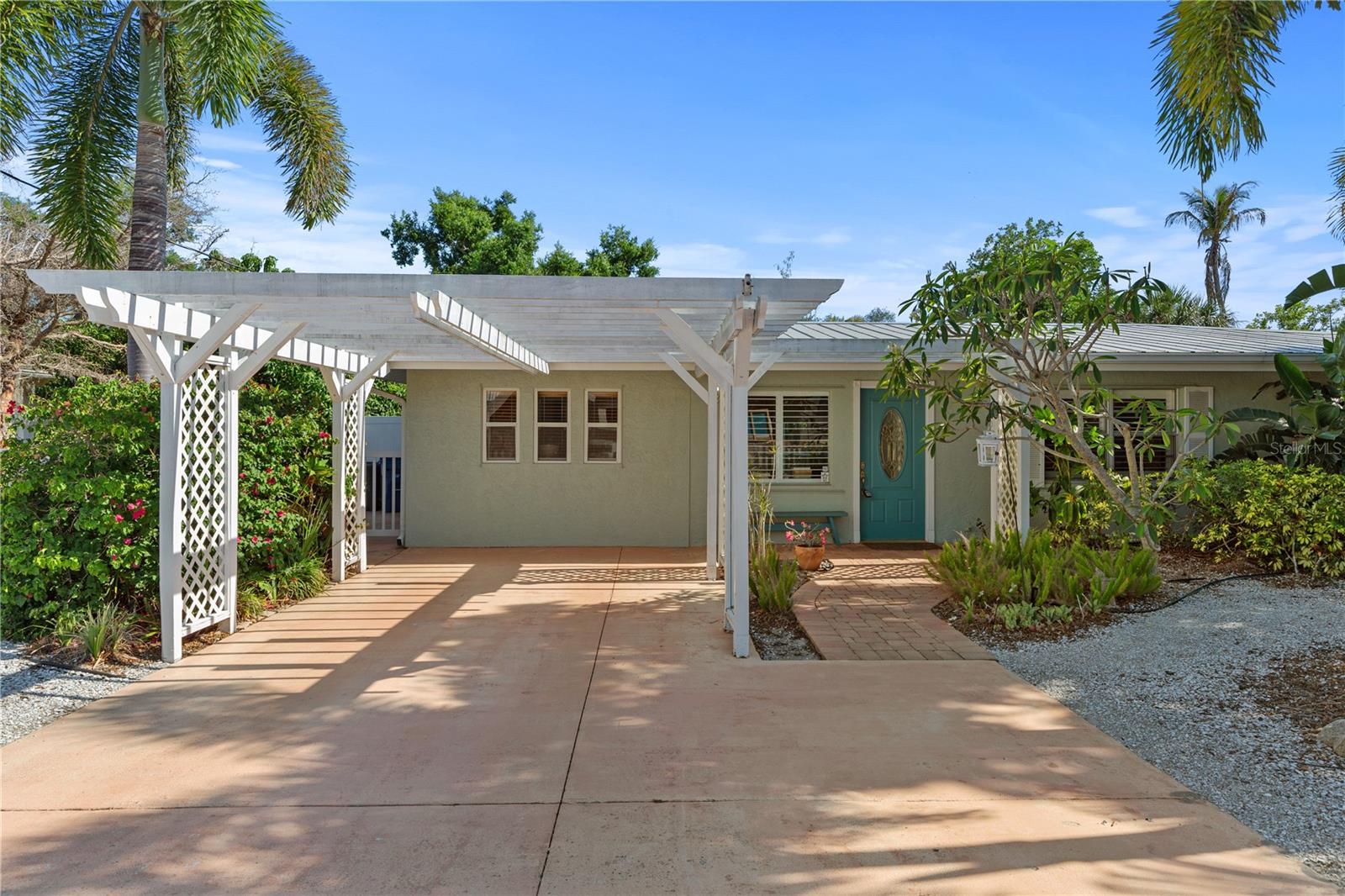7860 Holiday Front Elevation & carport