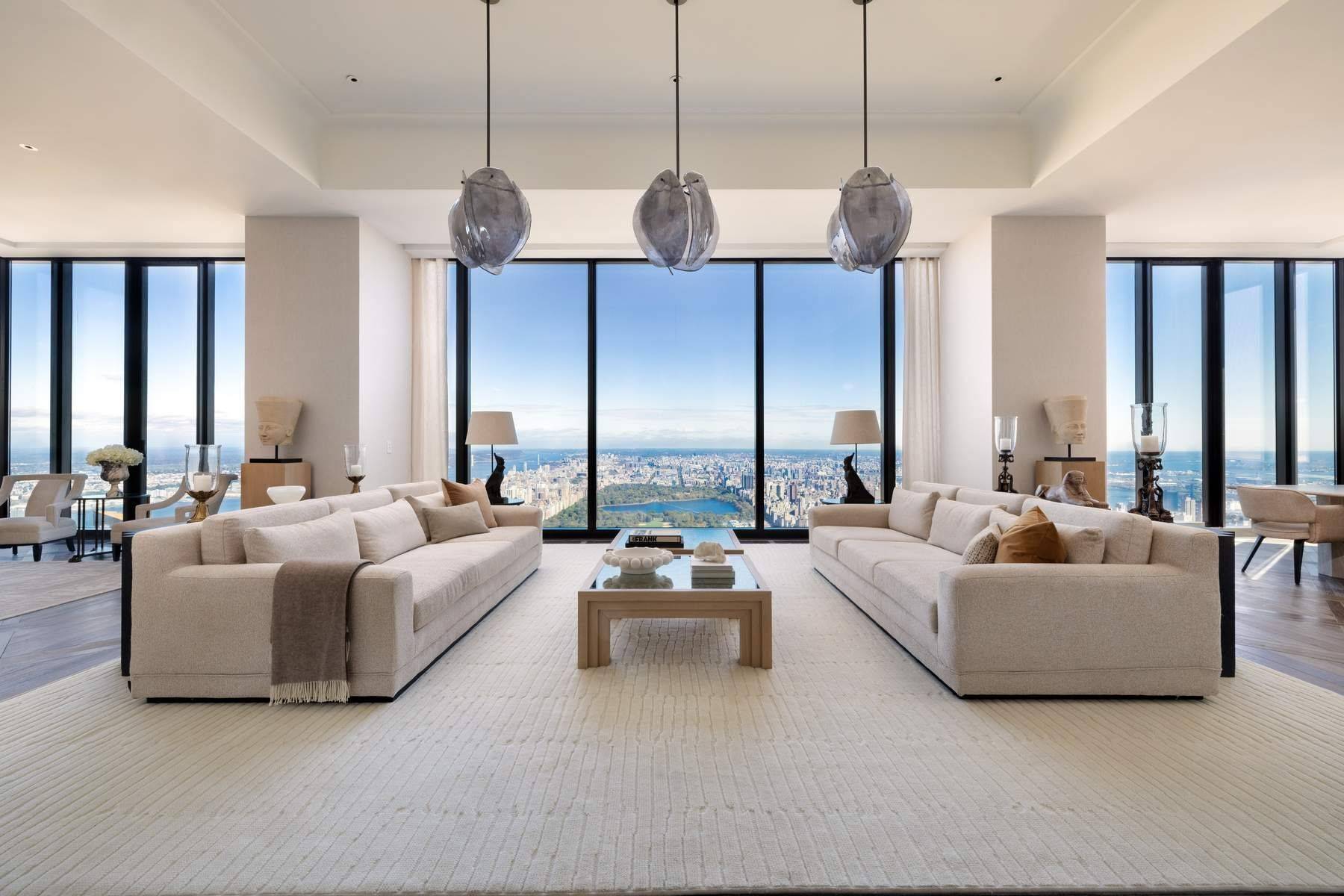IMMEDIATE OCCUPANCY Last Remaining Duplex Designed by the award winning Studio Sofield, recognized for their impeccable quality of craftsmanship, this spectacular Duplex Penthouse offers 6, 512 interior sq.