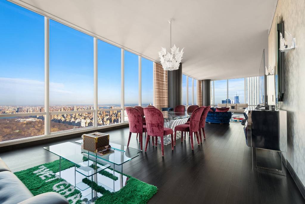 Enjoy the epitome of luxurious living on the 62nd floor, in the coveted A line of Christian de Portzamparcs One57 one of the best floor plans on Billionaires' Row, with ...