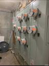 Utility room with electric meter