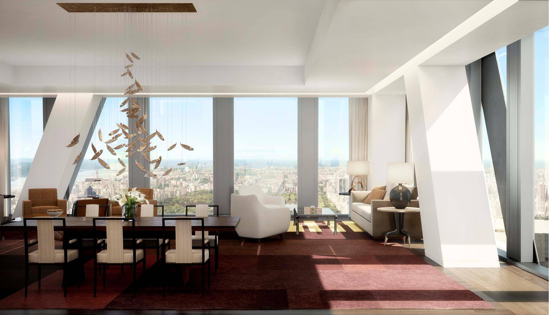Comprising the entire 78th and 79th floors for an astonishing total of 7, 455 square feet, Penthouse 78 stands out as a truly palatial residence atop Jean Nouvel's iconic crystalline ...