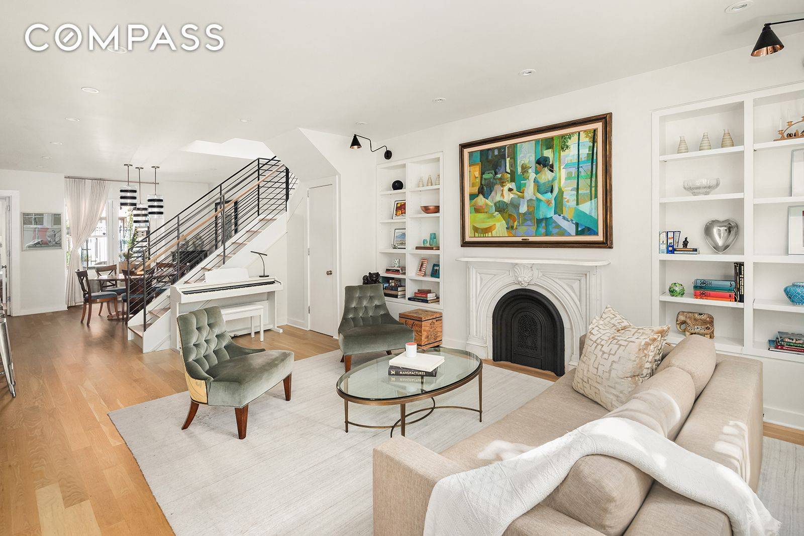 Welcome home to this one of a kind three bedroom duplex condo nestled on charming Warren Street in Cobble Hill.
