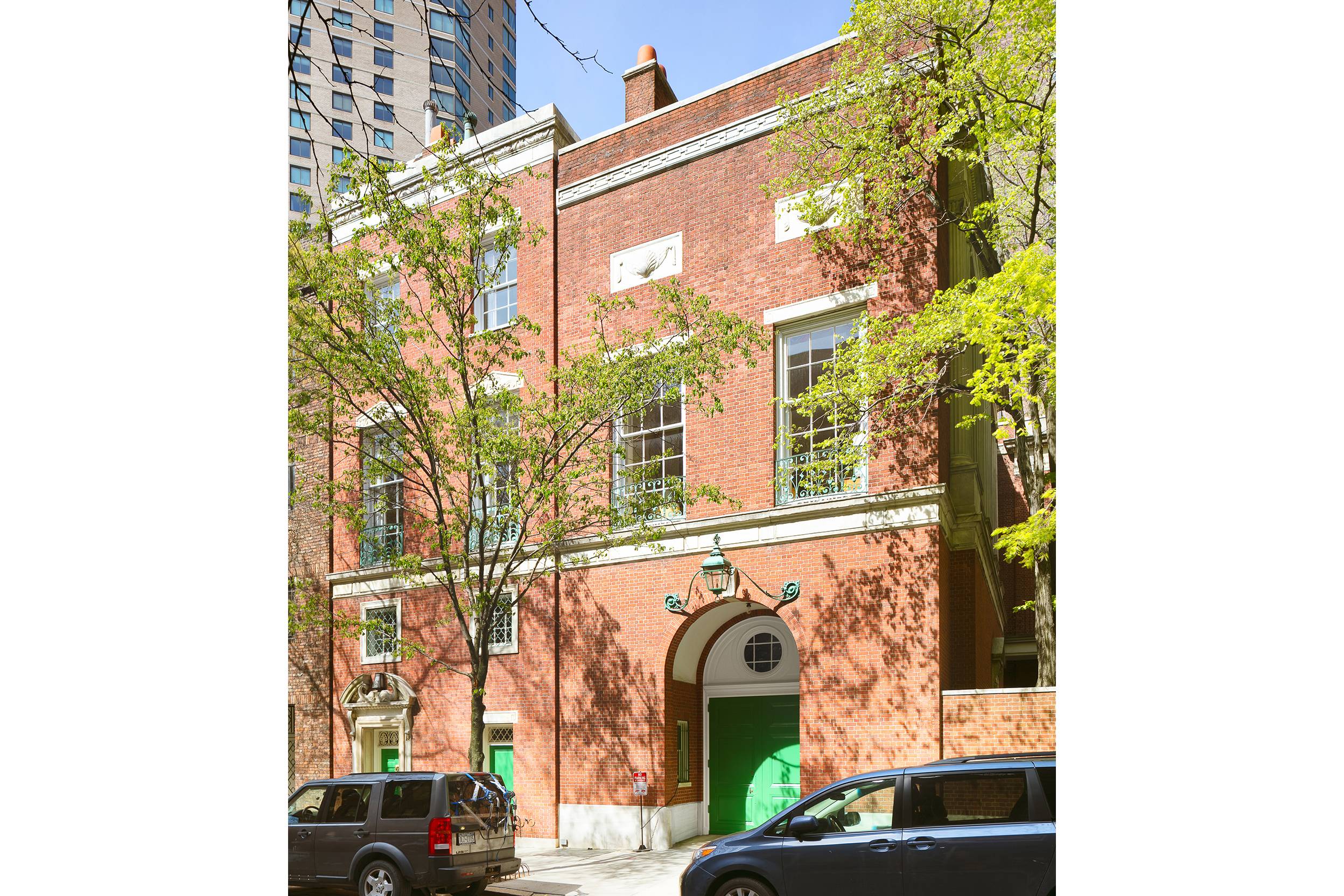 Offered for sale for the first time together are two sophisticated and landmarked townhouses designed by the renowned architectural firm of Delano amp ; Aldrich, and once owned by prominent ...